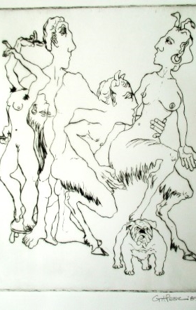 Satyrs Frolicking